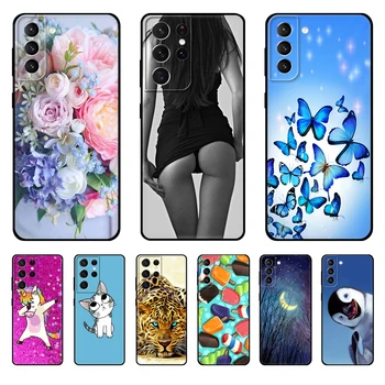 За Samsung Galaxy S21 | S21+ | S21 Ultra 5G Case Back For Samsung S21 plus Phone Cover GalaxyS21 S 21 black Silicon tpu case